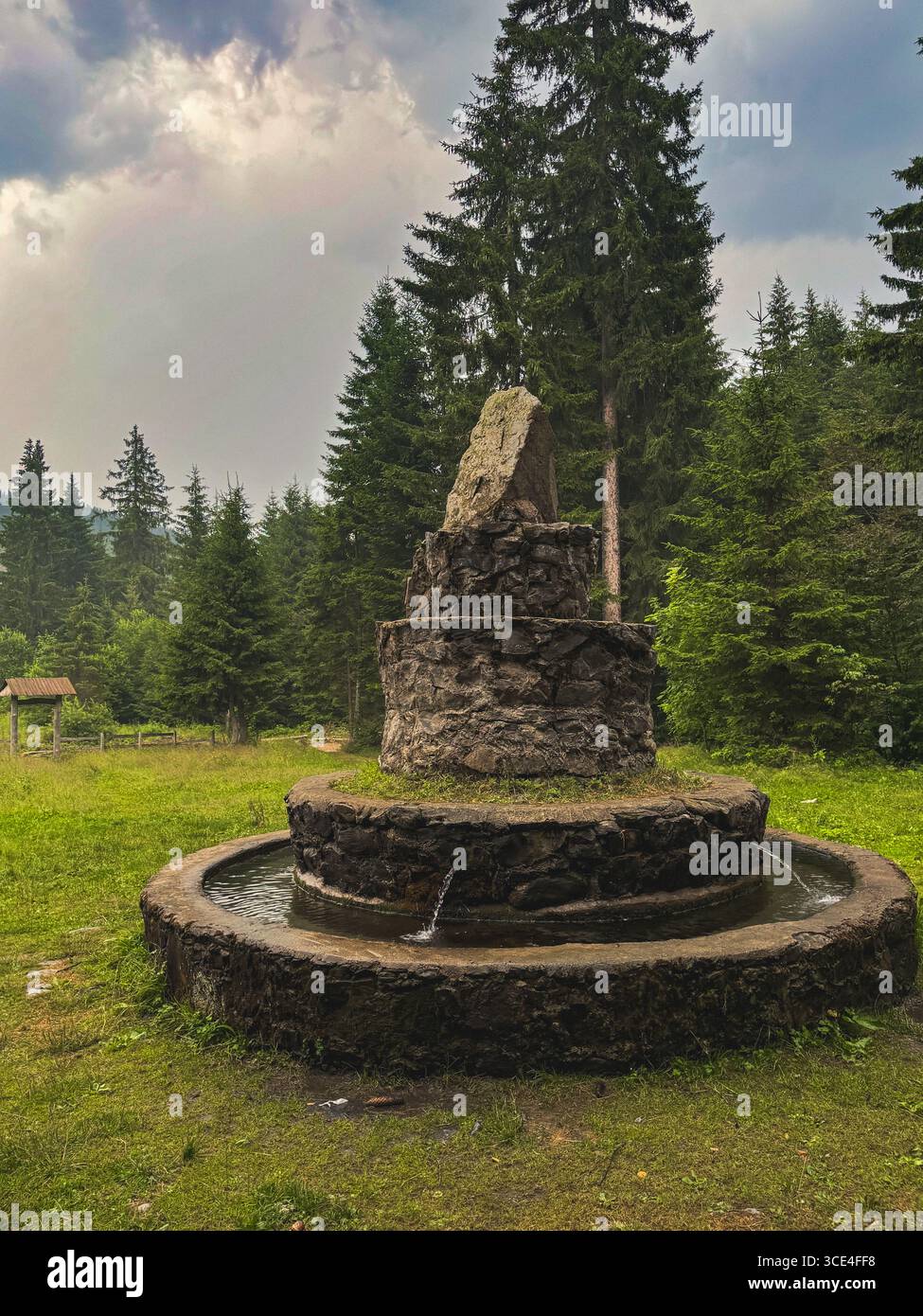Scenic Beauty of Prokoško Lake - Smartphone Captured Stock Image