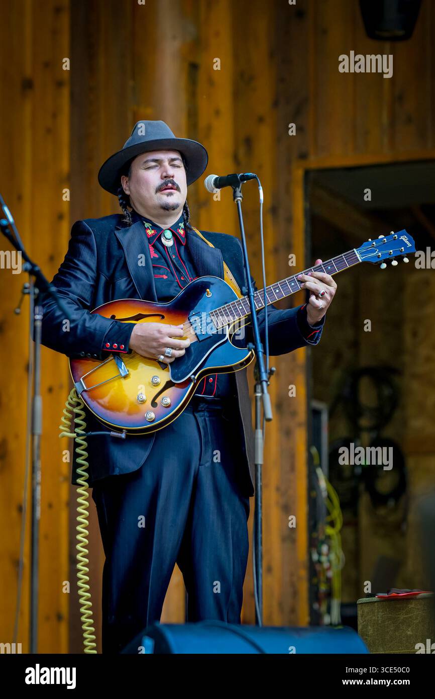 A.W. Cardinal, Blue Moon Marquee. Stock Photo