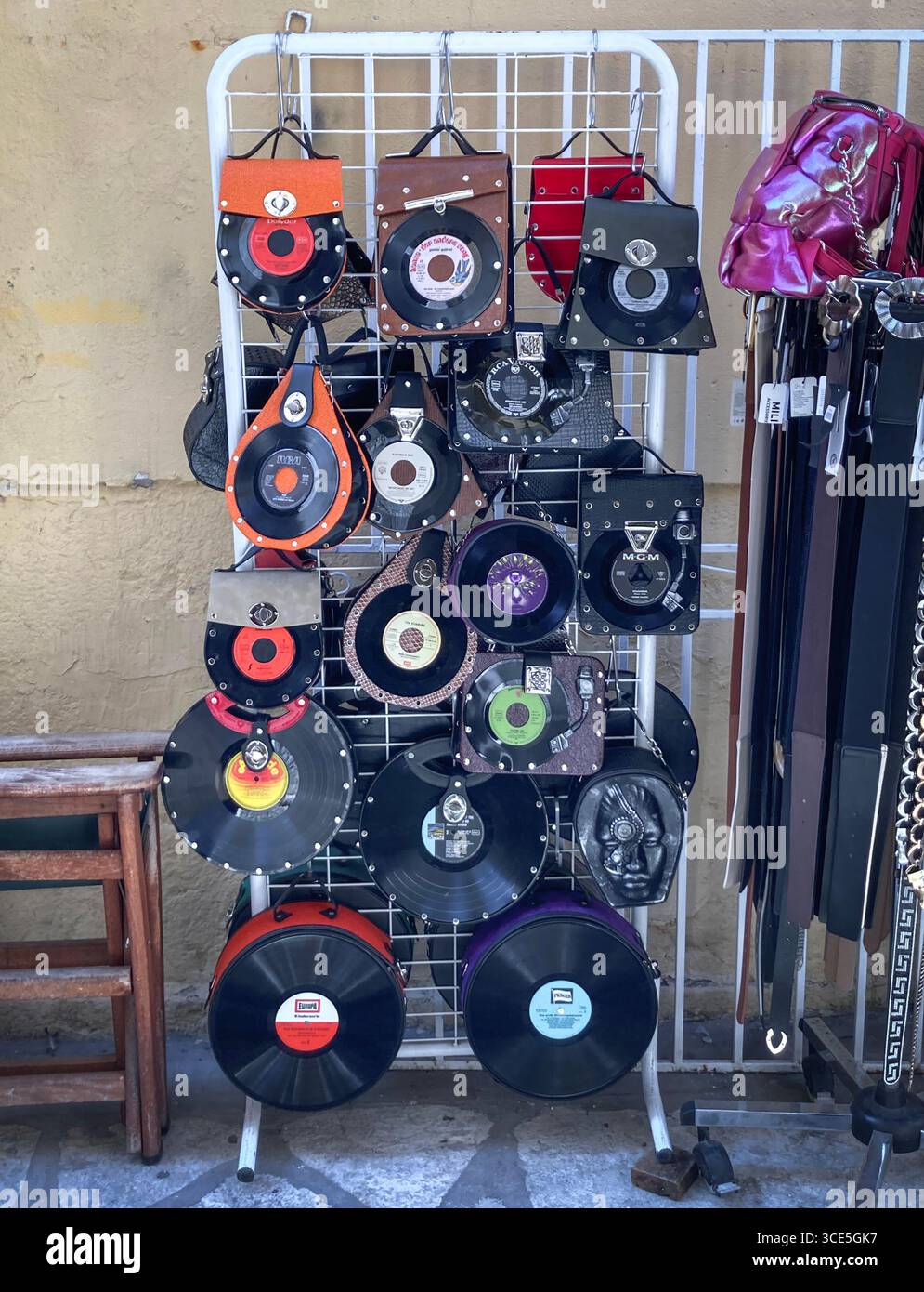 Corfu Town , Island of Corfu, Greece - Smartphone Captured Stock Image