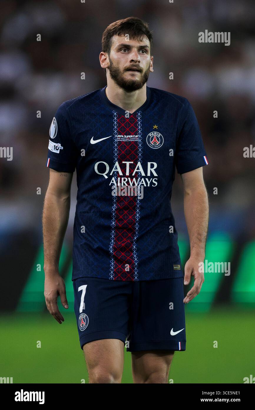 Flocage Kvaratskhelia #7 – Paris 4th Fourth Coupe – 2024/2025 – Enfant – Neuf