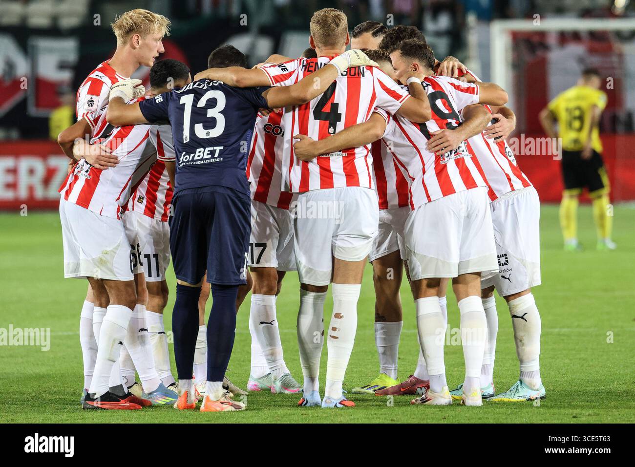 Krakow, Poland. 15th Aug, 2025. football 2025 2026 PKO BP Ekstraklasa