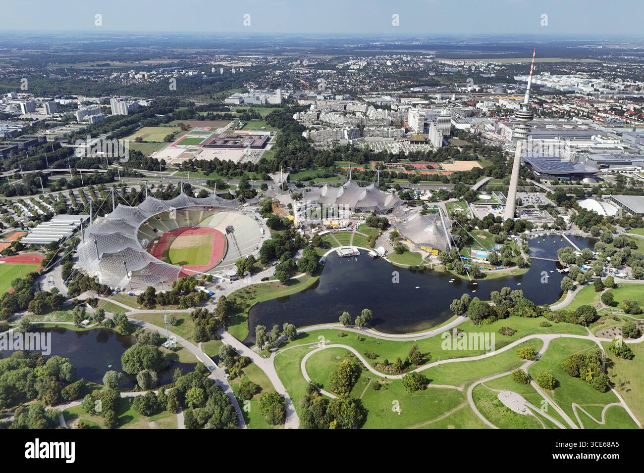 Olympic pool birds eye view hi-res stock photography and images - Alamy