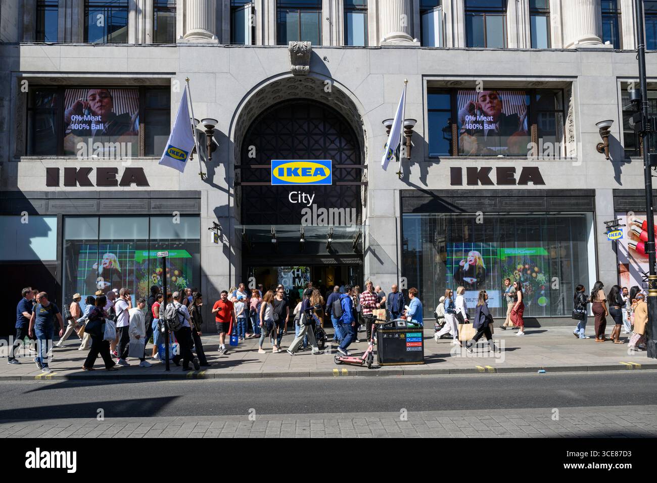The Ikea City store, 214 Oxford St, London, UK.  10 May 2025 Stock Photo
