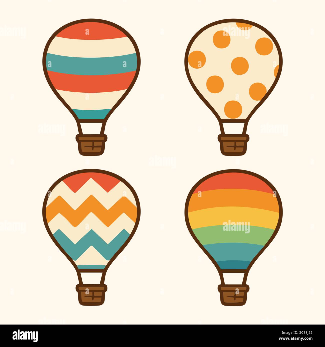 Polka bands Stock Vector Images - Alamy