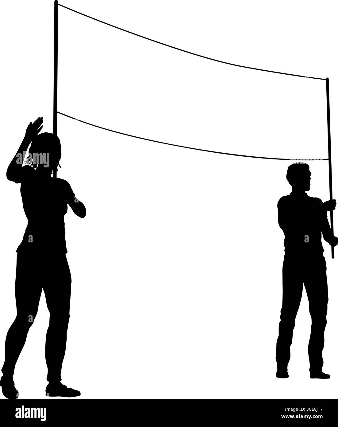 Protestors or protesters Cut Out Stock Images & Pictures - Alamy