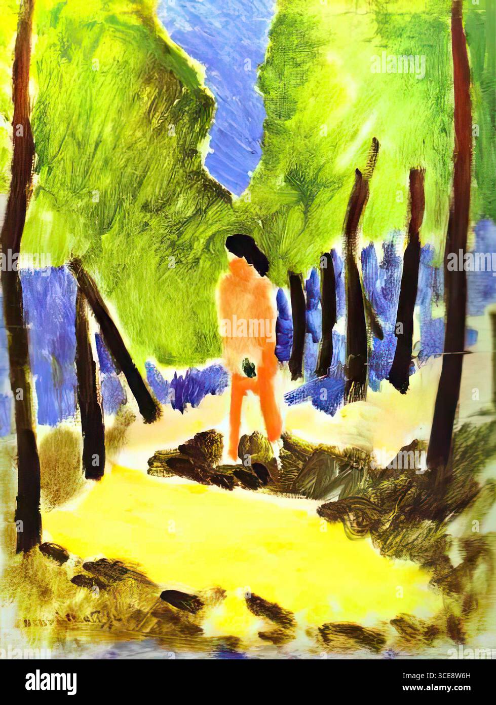 Henri Matisse painting - Stock Photo