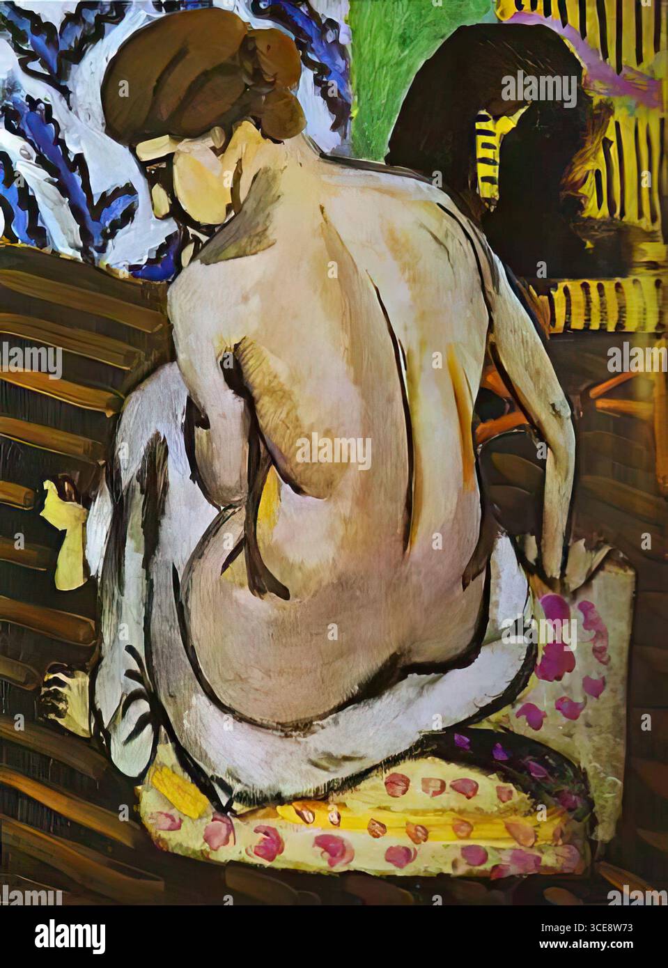 Henri Matisse painting - Stock Photo