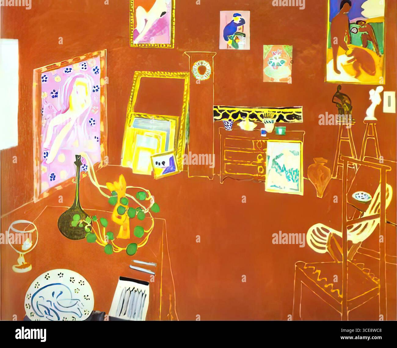Henri matisse studio hi-res stock photography and images - Alamy