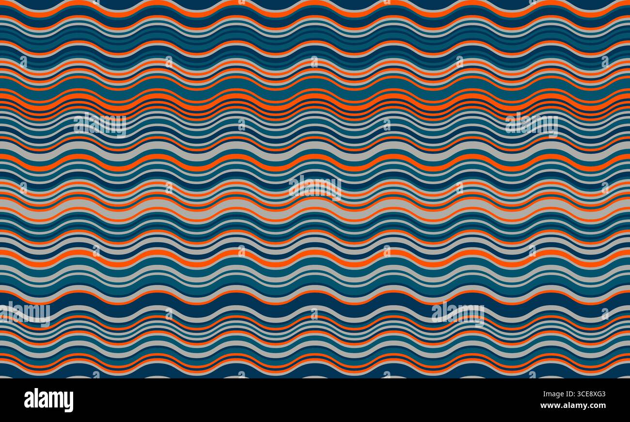 Calm repeating ocean movement Stock Vector Images - Alamy