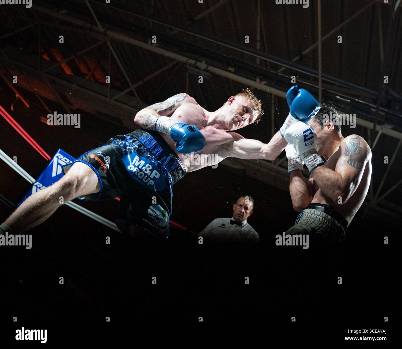Neath, Wales. 16th August 2025. Jordan Withers V Bahadur Karami Boxing ...