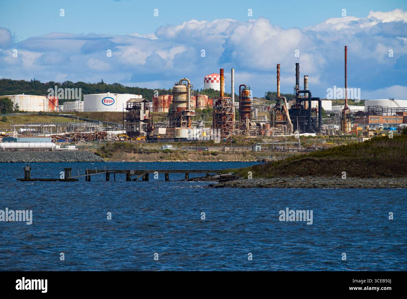 Imperial oil refinery dartmouth nova hi-res stock photography and ...