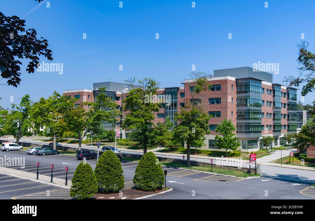 Worcester Polytech East Hall upper class residence building on the Worcester Polytechnic ...