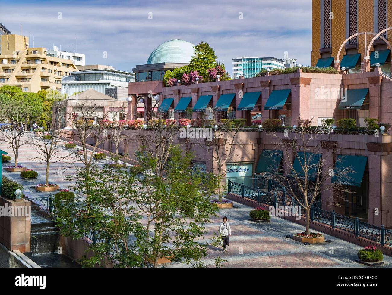 Exterior of Mitsukoshi Ebisu, Yebisu Garden Place, Shibuya, Tokyo, Honshu, Japan Stock Photo
