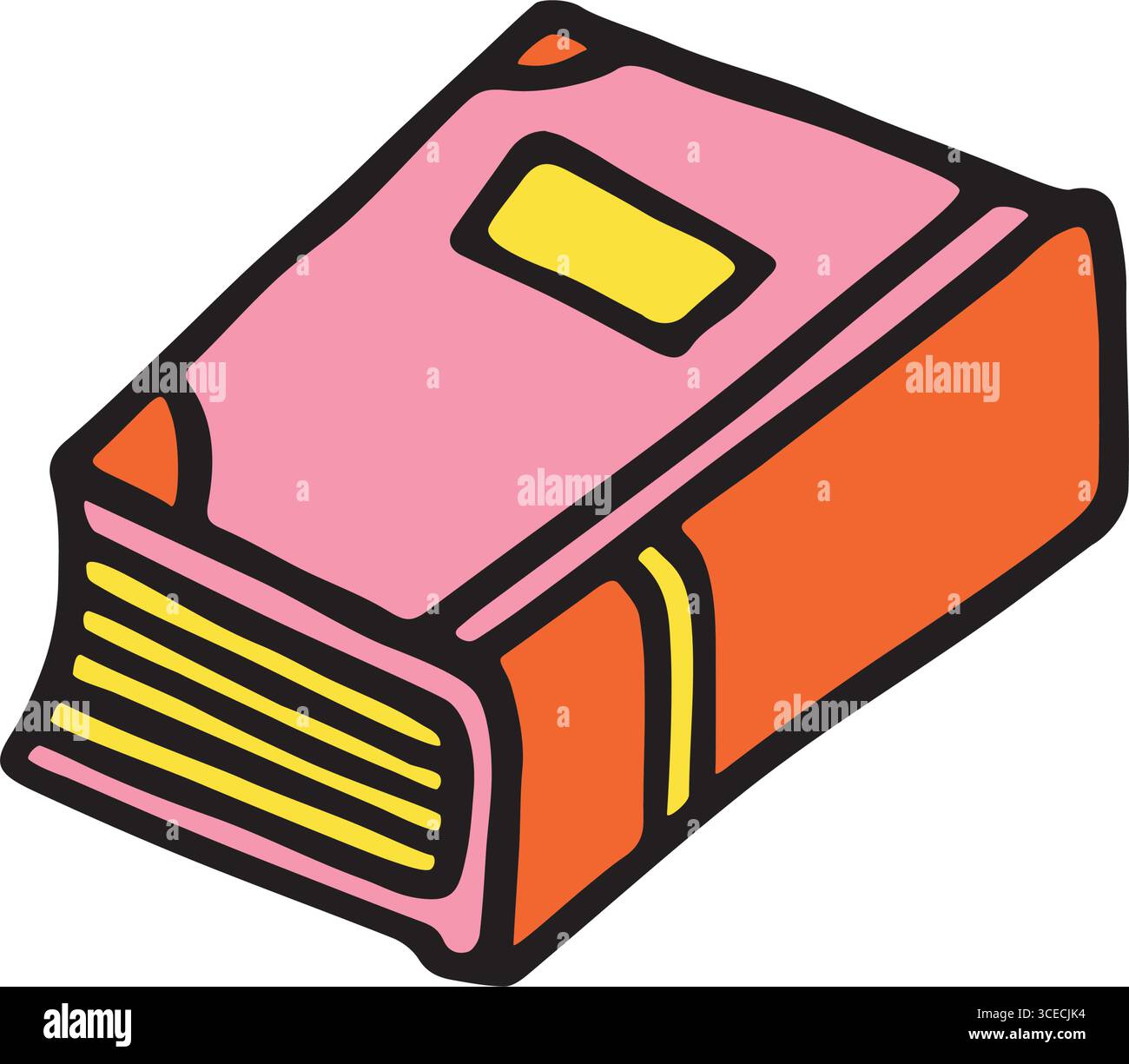Doodle book icon hand drawn with black line in freehand style and ...