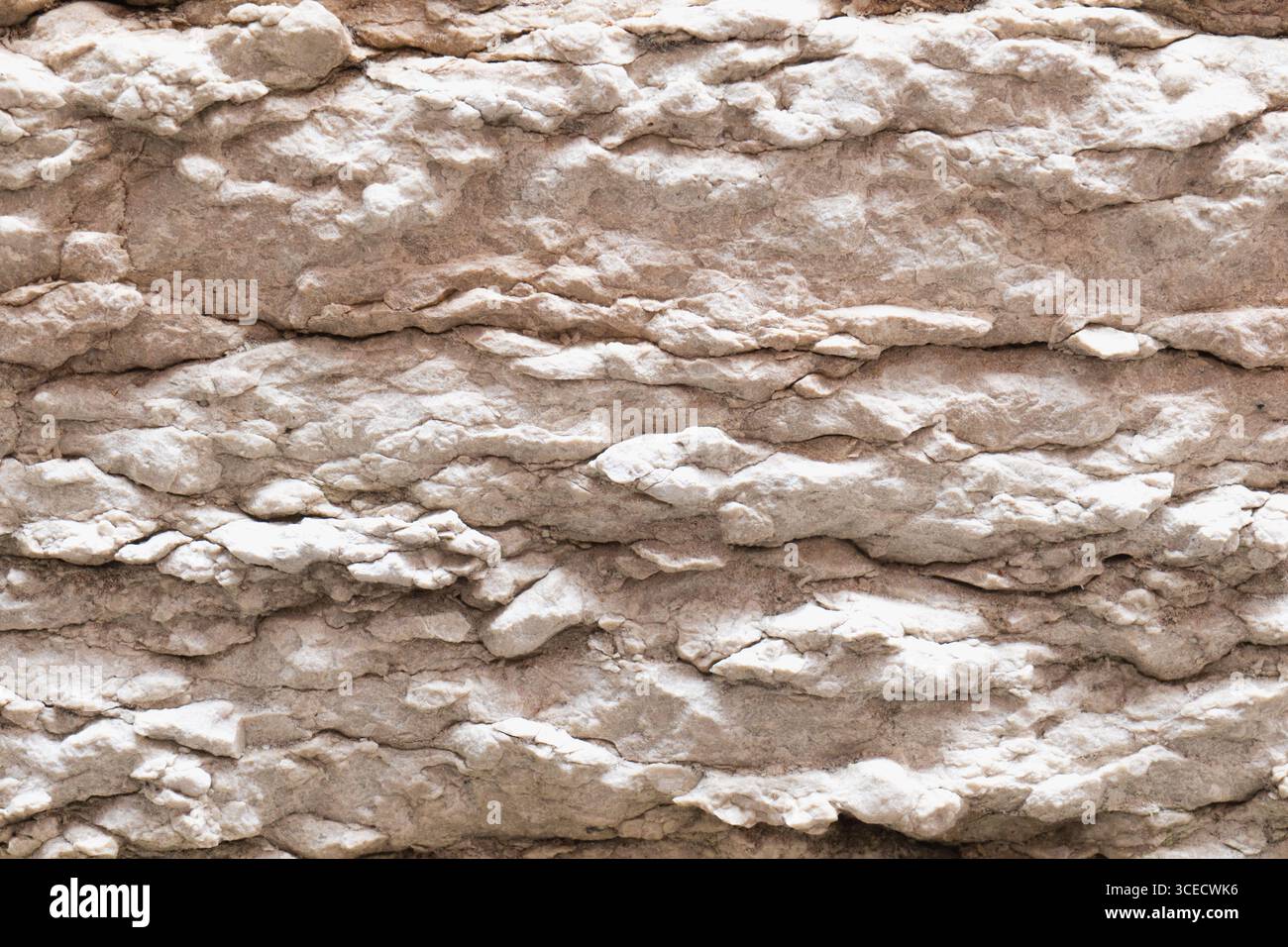 Create A Rough Visual Texture Close-up of natural stone texture showcasing layered patterns. The ...