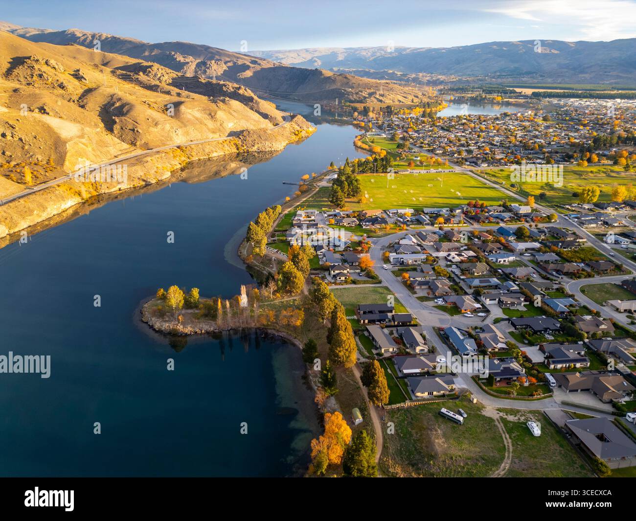 Drone captures of serene lake hi-res stock photography and images - Alamy