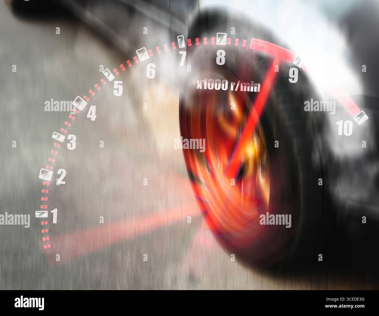 Tachometer disc hi-res stock photography and images - Alamy