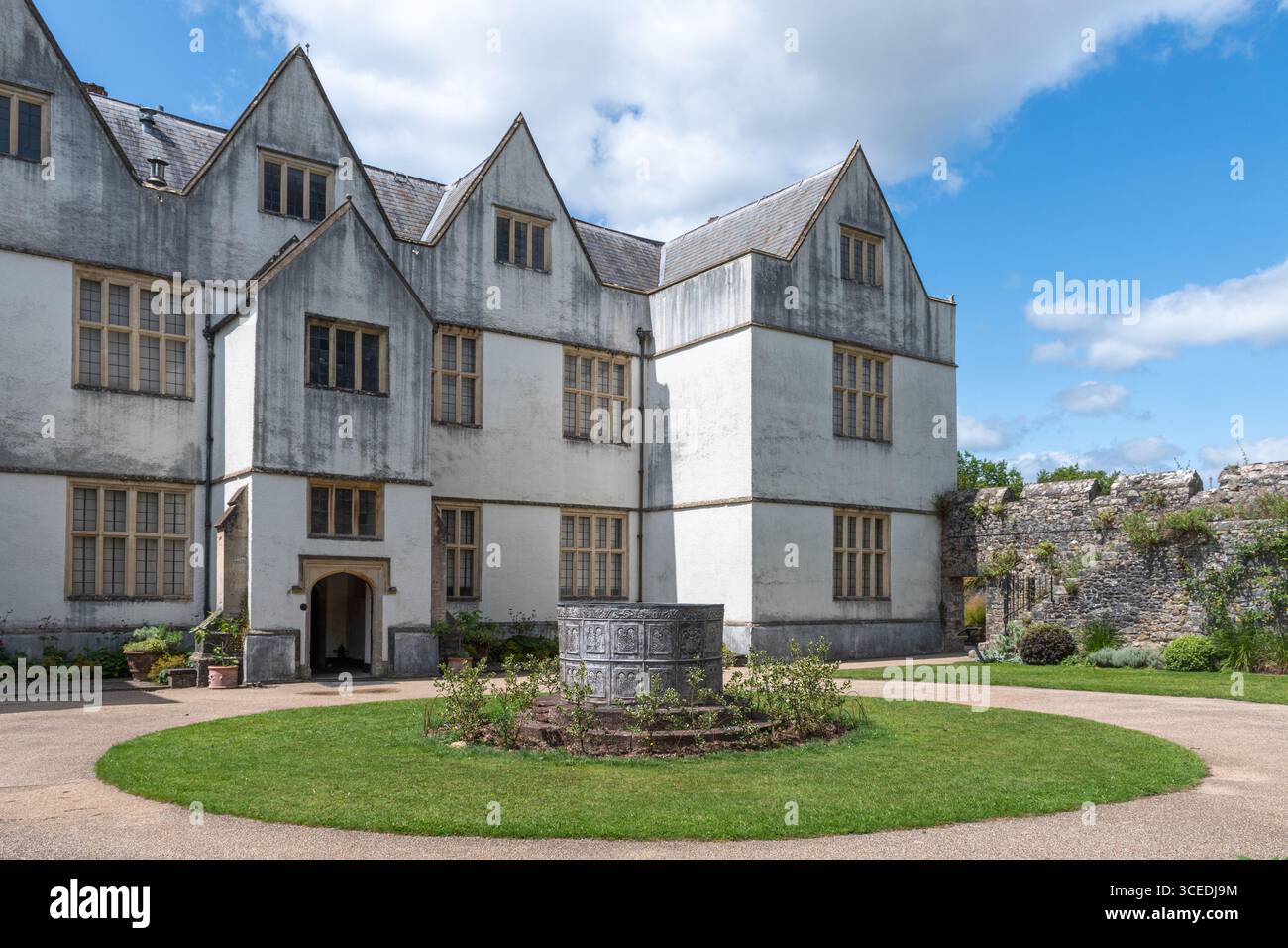 St Fagans Castle, a late 16th-century manor house in St Fagans, Cardiff ...