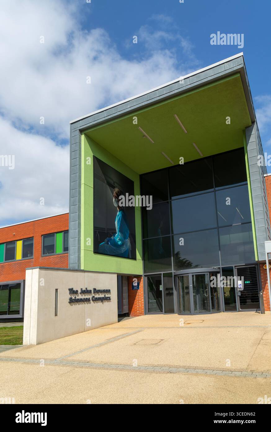 The John Dawson Sciences Complex,  City Campus buildings, University of Sunderland, Sunderland, Tyne and Wear, England, UK Stock Photo