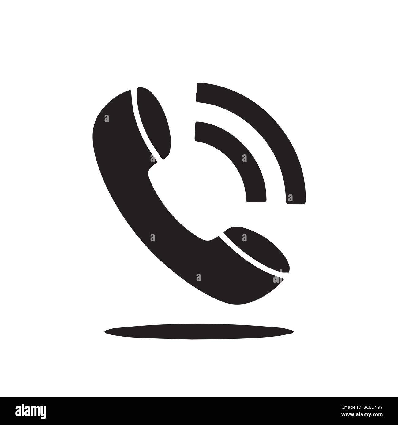Bold and vibrant call to action graphic with geometric elements Stock Vector