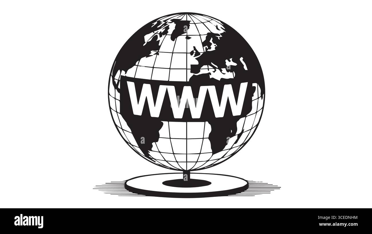The globe icon Stock Vector