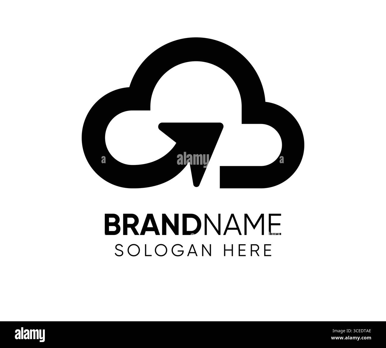 Cloud Icon Vector Art, Icons, and Graphics design Stock Vector