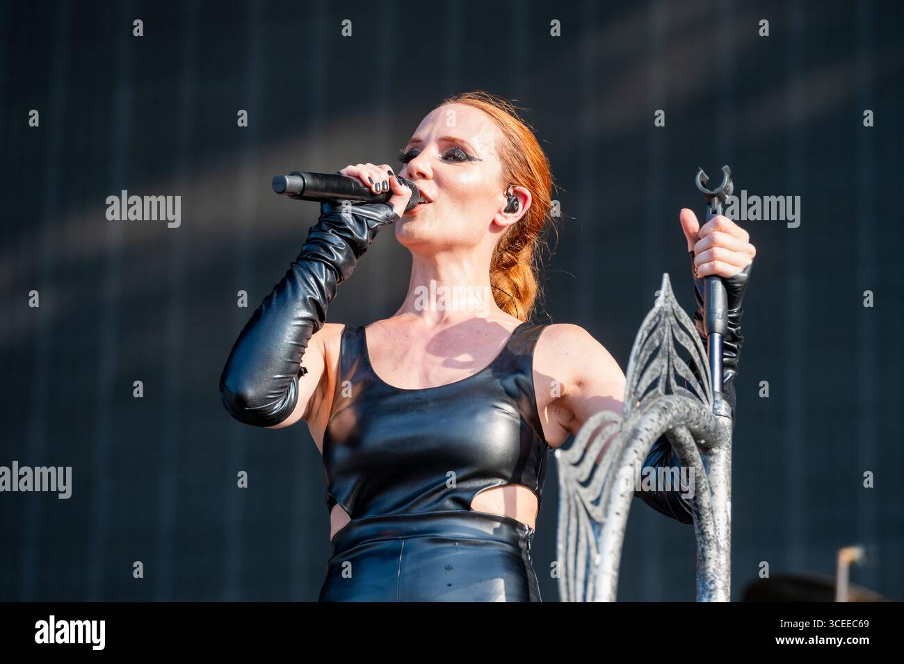 June 20, 2025: Simone Simons of Epica performs at the Hellfest