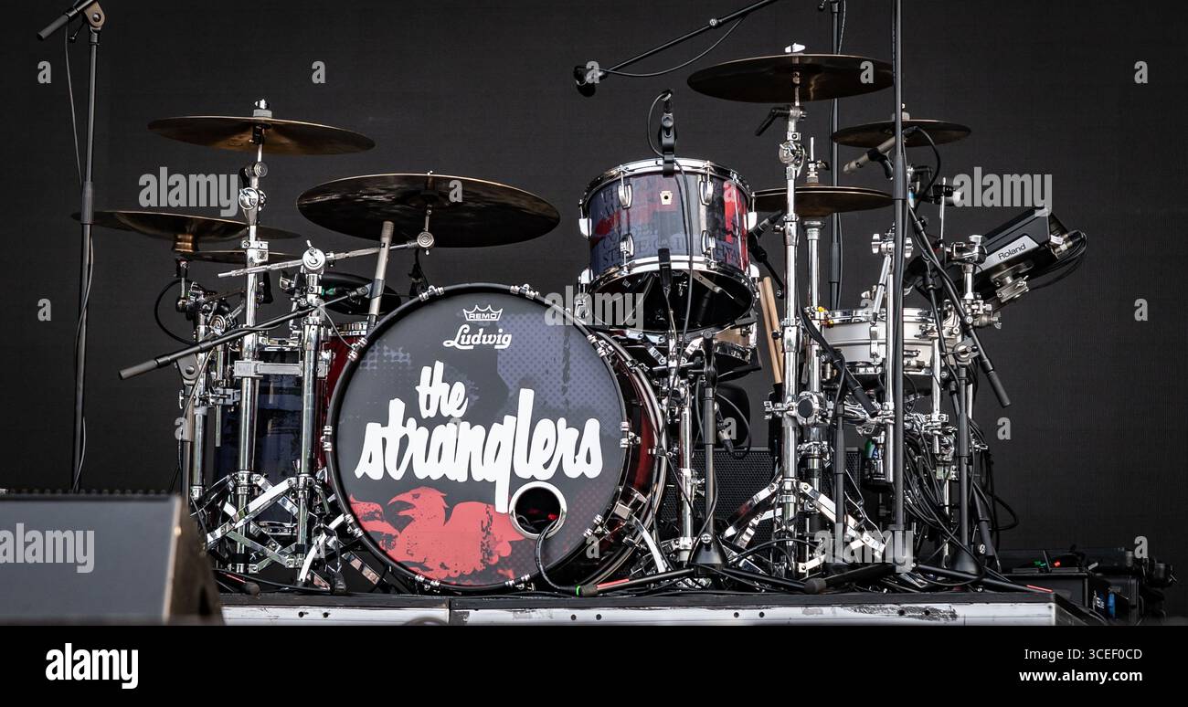 Glasgow UK, 21st June 2025, The Stranglers at The Punk All Dayer ...