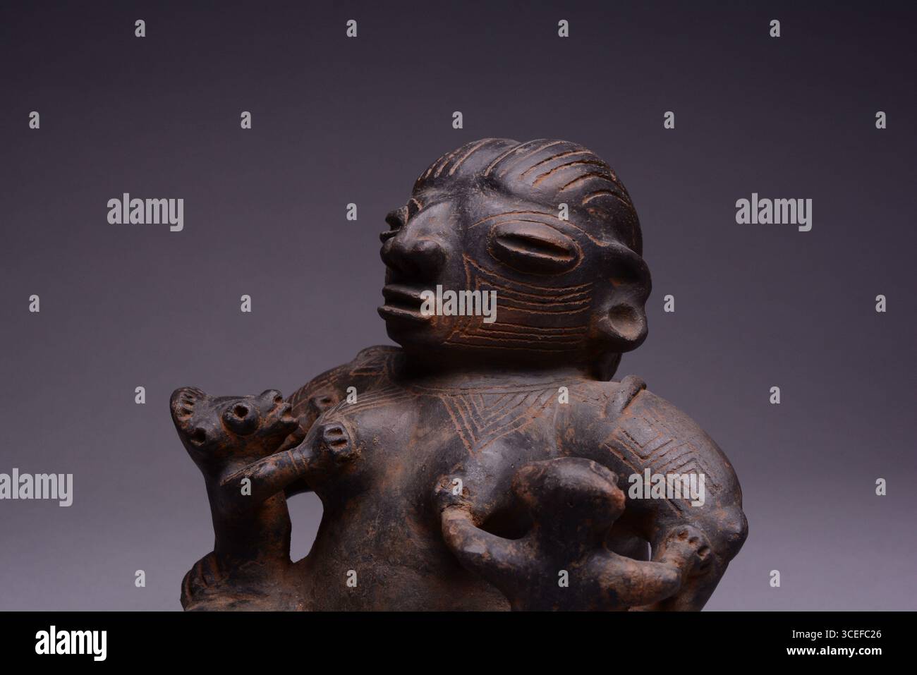 Ancient Pre-Columbian Art: Costa Rican Terracotta FIgure of a Mother ...