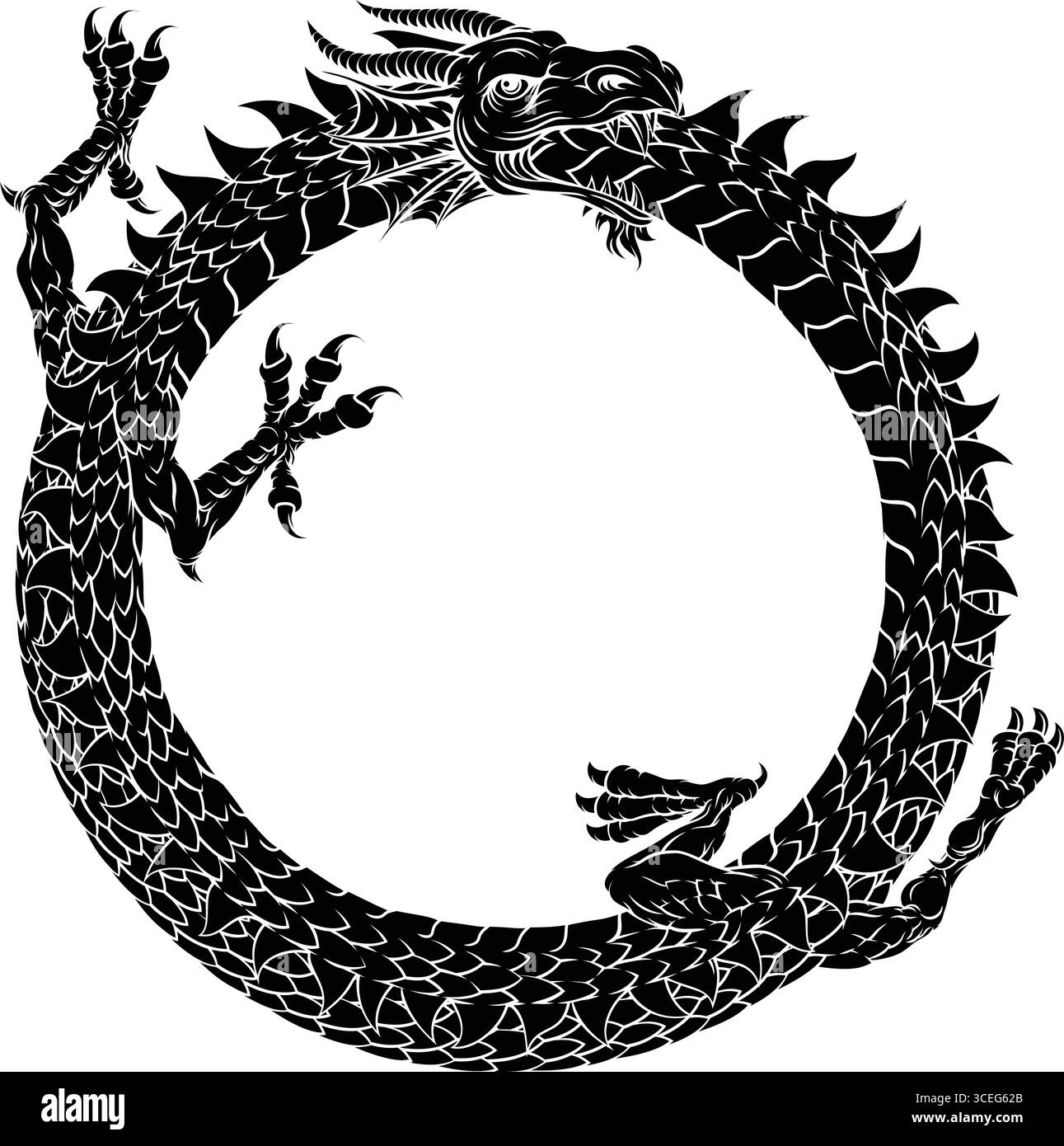 Uroboros hi-res stock photography and images - Alamy