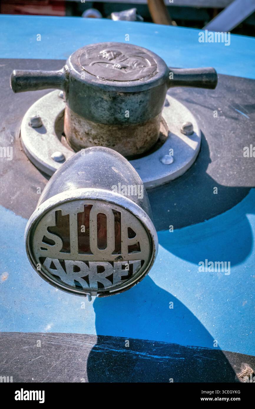 1926 Amilcar stop light Stock Photo