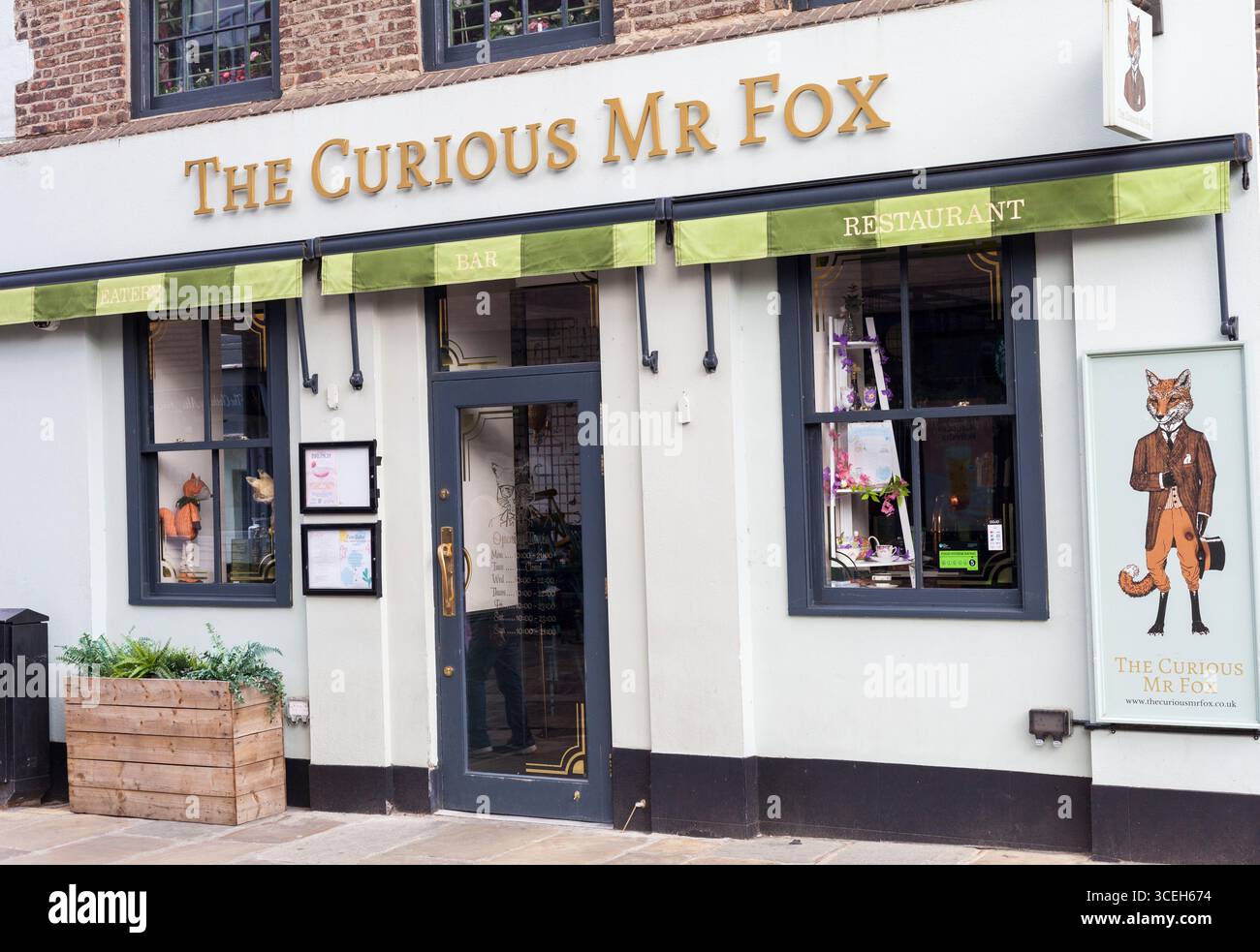 The Curious Mr Fox pub in Durham,England,UK Stock Photo - Alamy