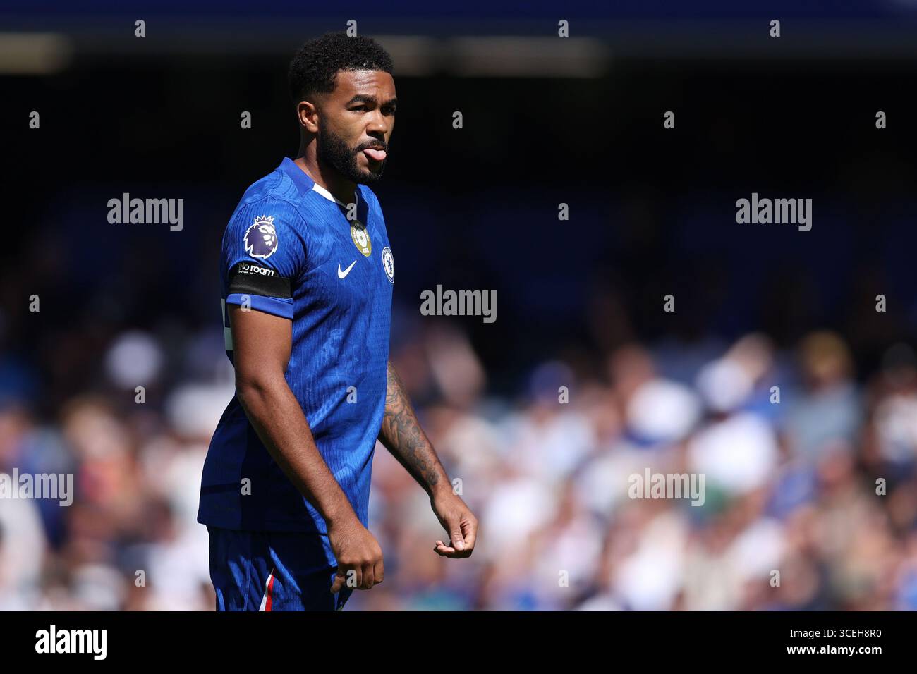 London, England, 17th August 2025. Reece James of Chelsea during the ...
