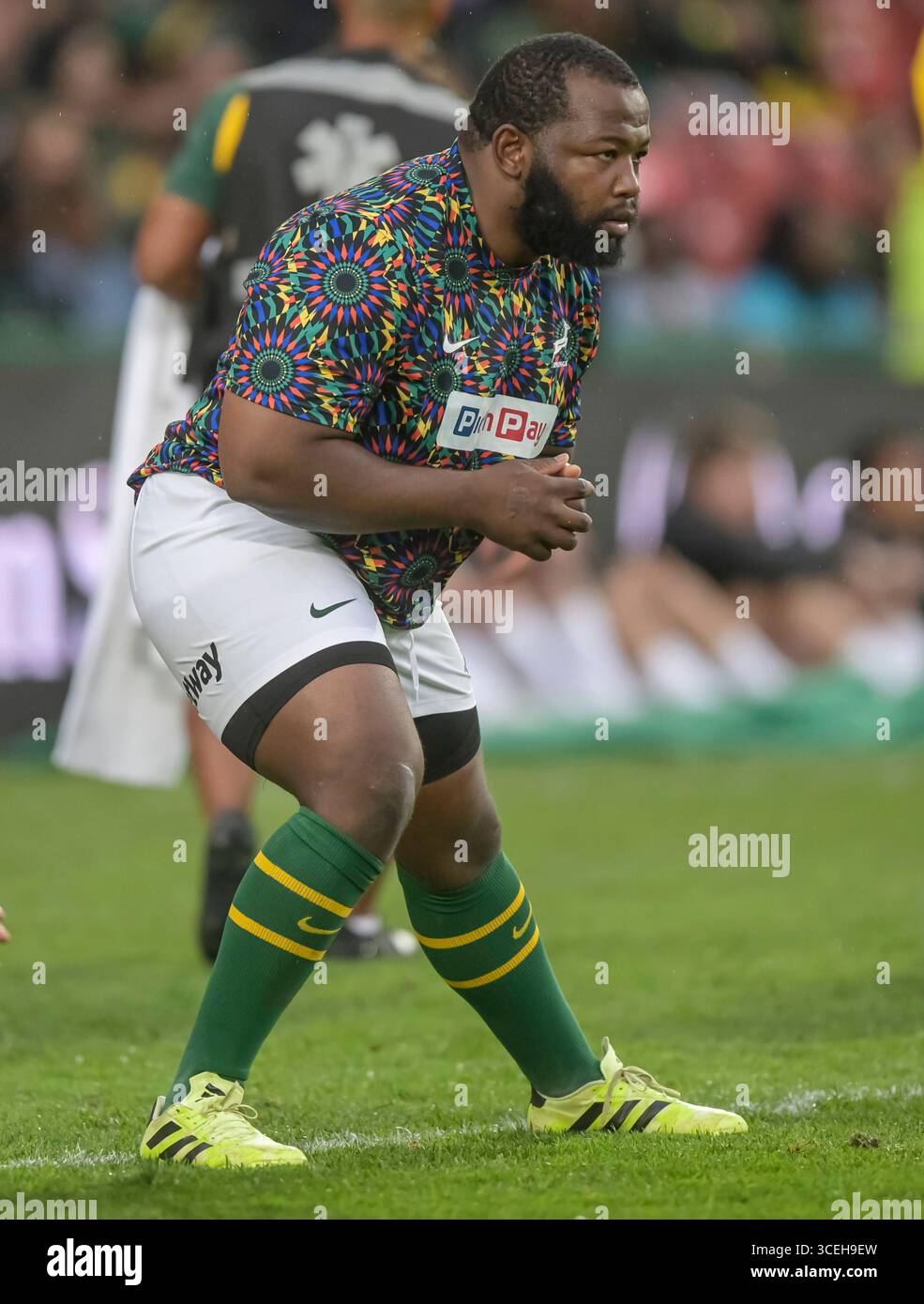 Ox Nche of South Africa during The Rugby Championship match between ...