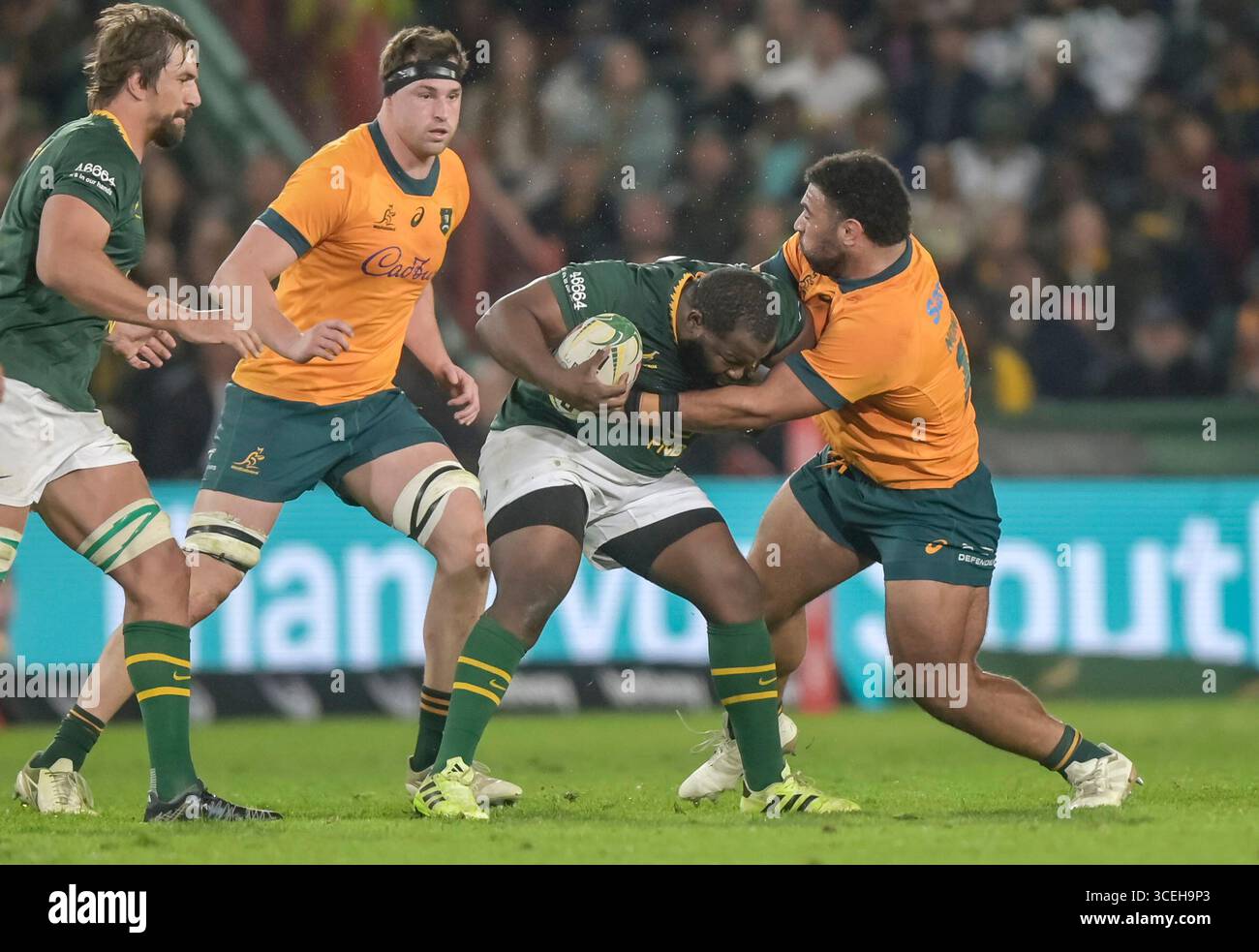 Ox Nche of South Africa during The Rugby Championship match between ...