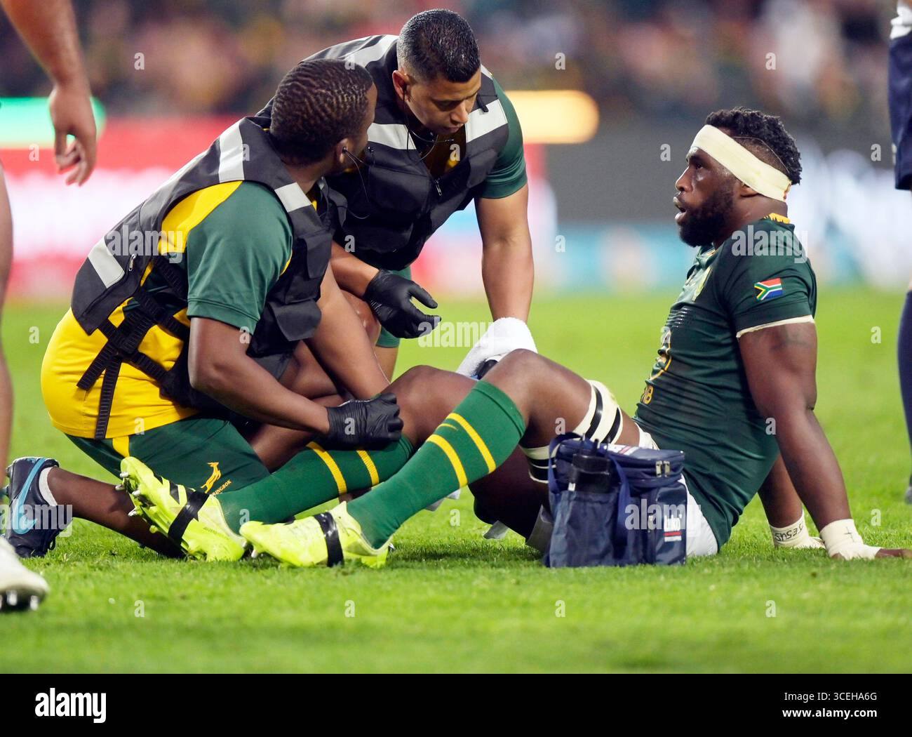 Siya Kolisi (c) of South Africa during The Rugby Championship match ...