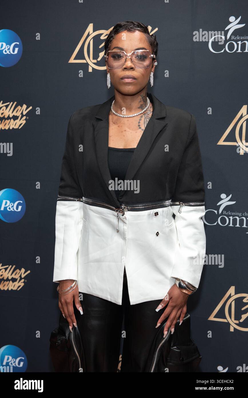 Keyla Ragland Keyla Richardson , in the press area during the 40th Annual Stellar ...