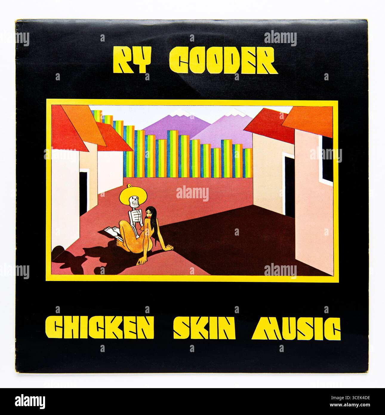 Ry Cooder - Chicken Skin Music - Vintage vinyl album cover