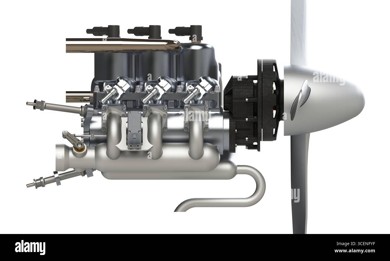 UAV engine Stock Photo