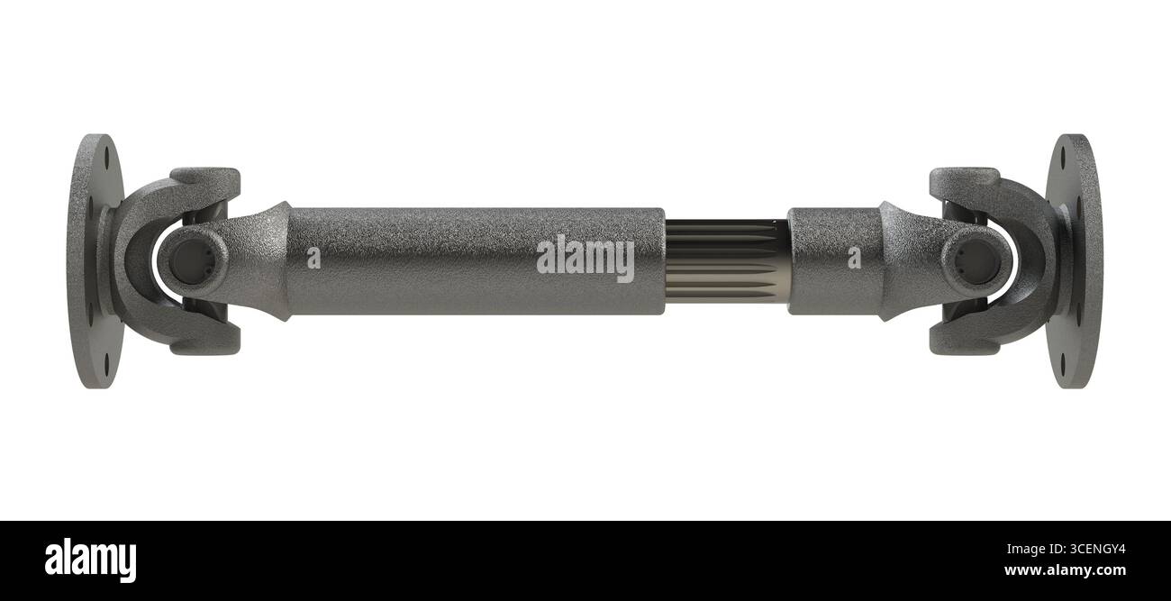 Car Cardan Automotive cardan shaft isolated on white background Stock Photo - Alamy