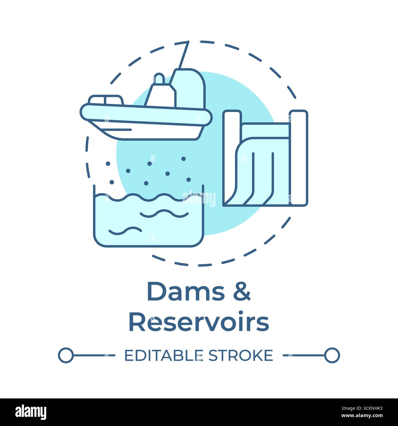 Reservoirs management Cut Out Stock Images & Pictures - Alamy