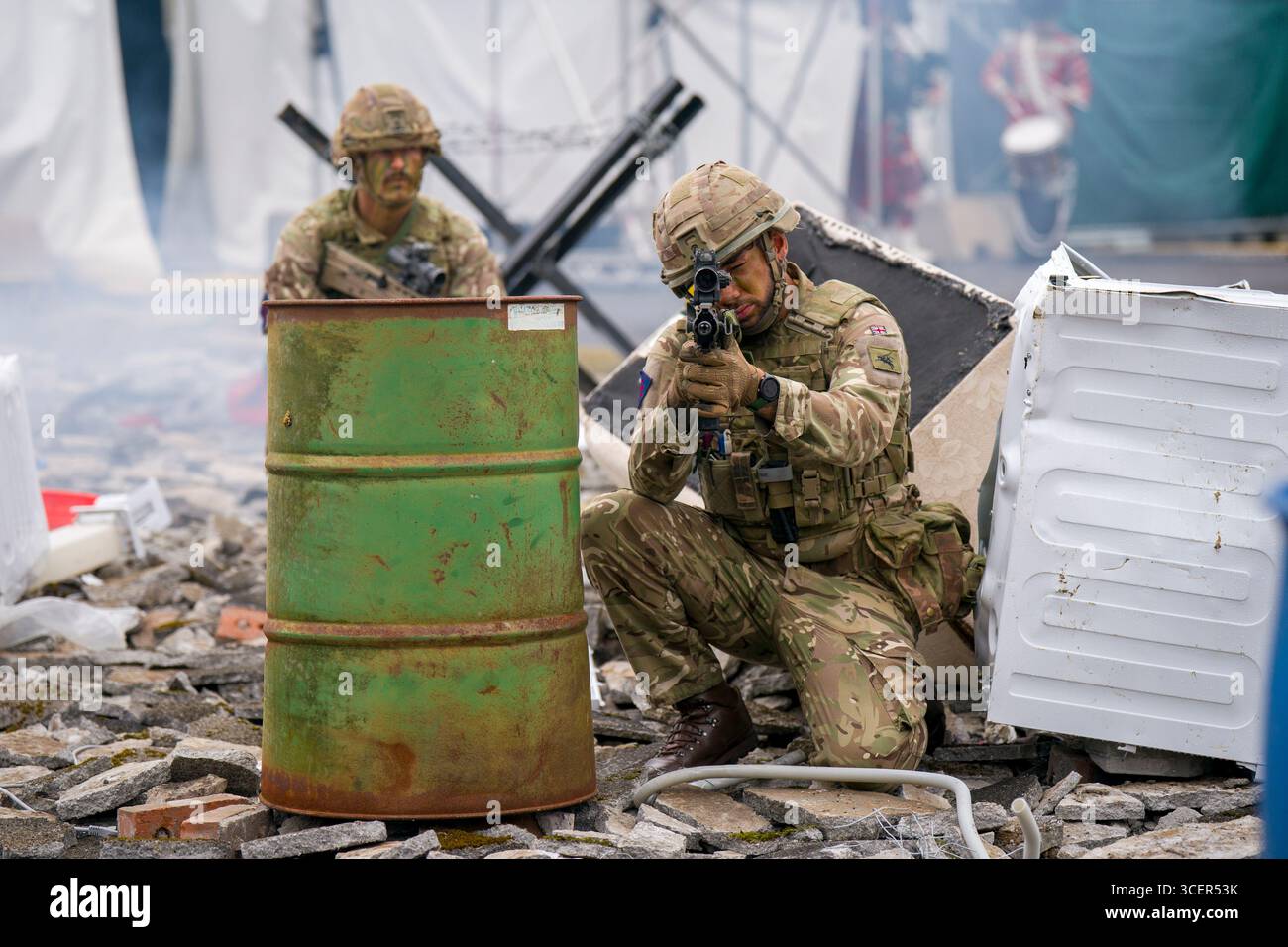 The Ranger Regiment during British Army Expo 2025 at Redford Cavalry ...