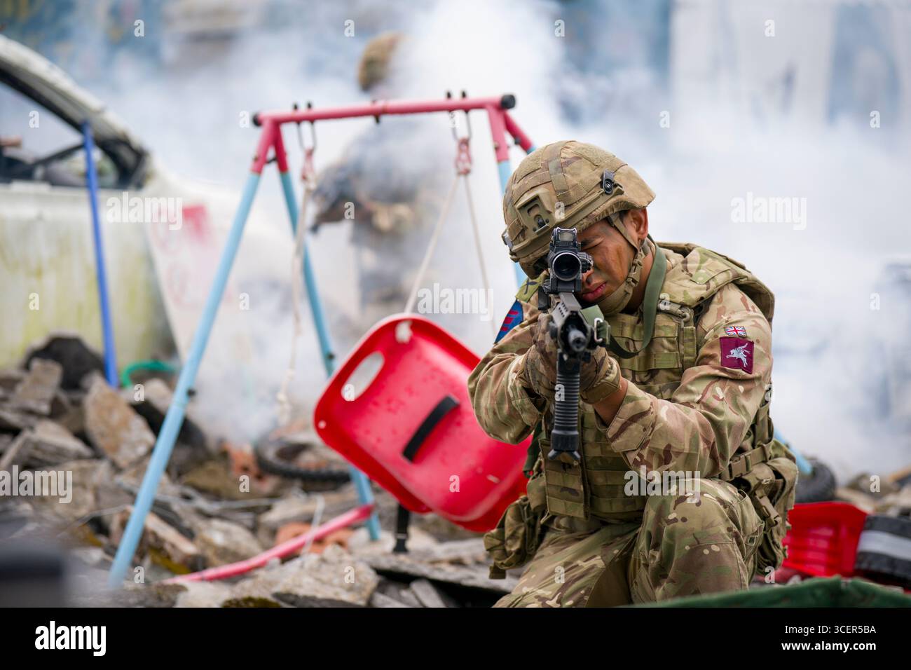 Uk 4th Ranger The Ranger Regiment during British Army Expo 2025 at Redford Cavalry ...