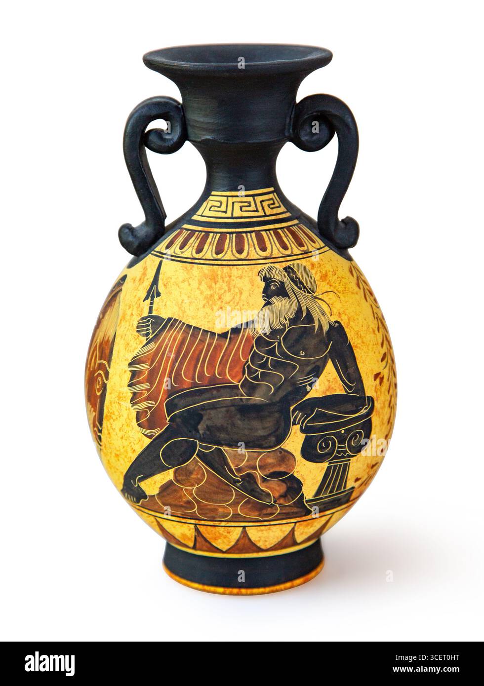 Zeus greek pottery hi-res stock photography and images - Alamy