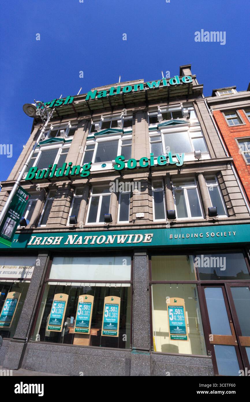 irish nationwide building society Stock Photo