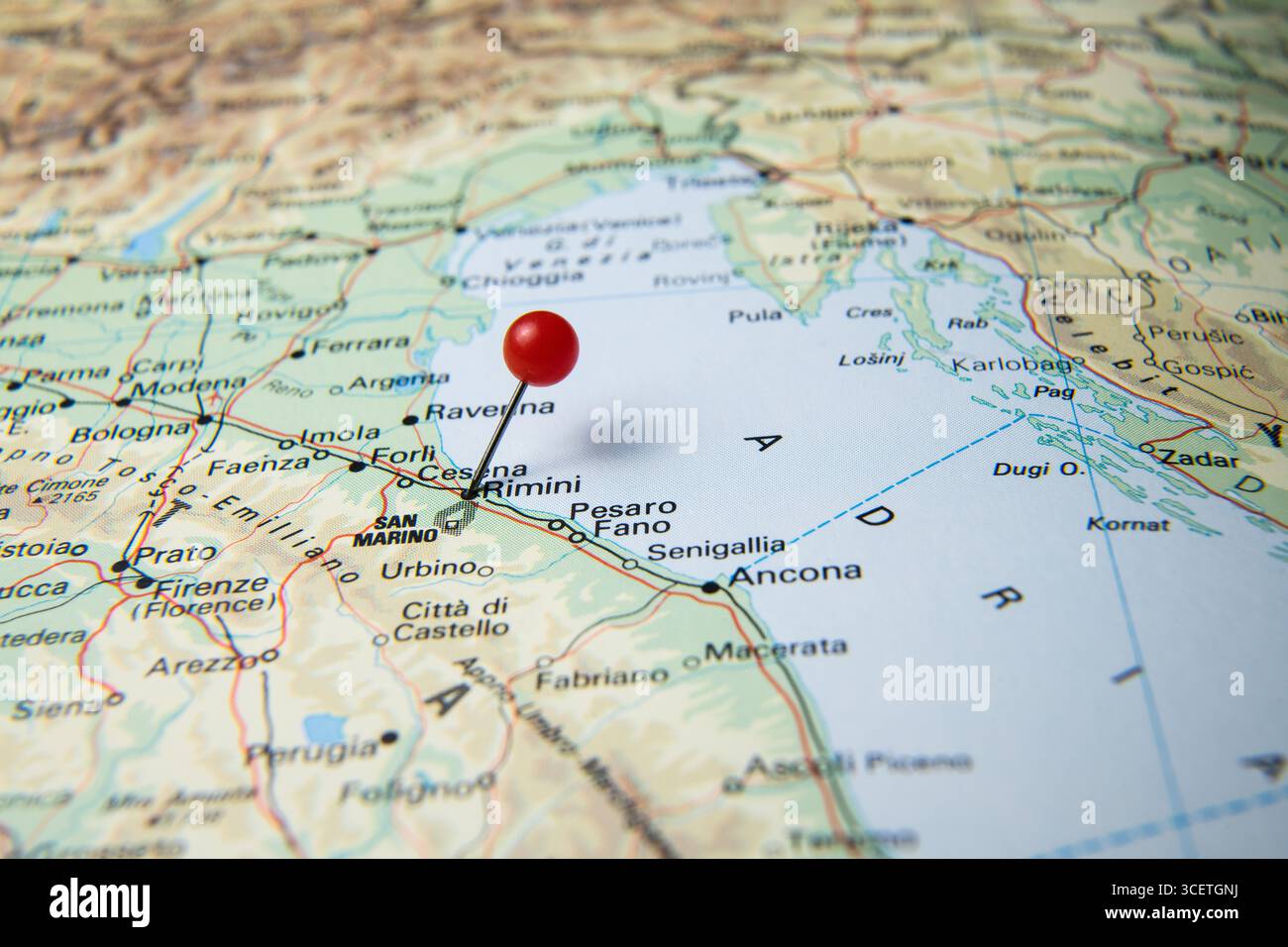 Italian riviera map hi-res stock photography and images - Alamy, image size:1300x956