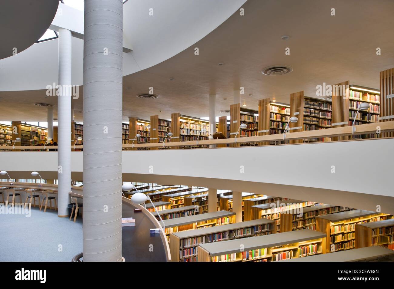 Mount Angel Abbey Library designed by Finnish architect Alvar Aalto was ...