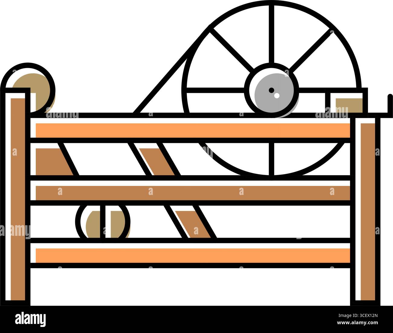 Steam engine development Stock Vector Images - Alamy