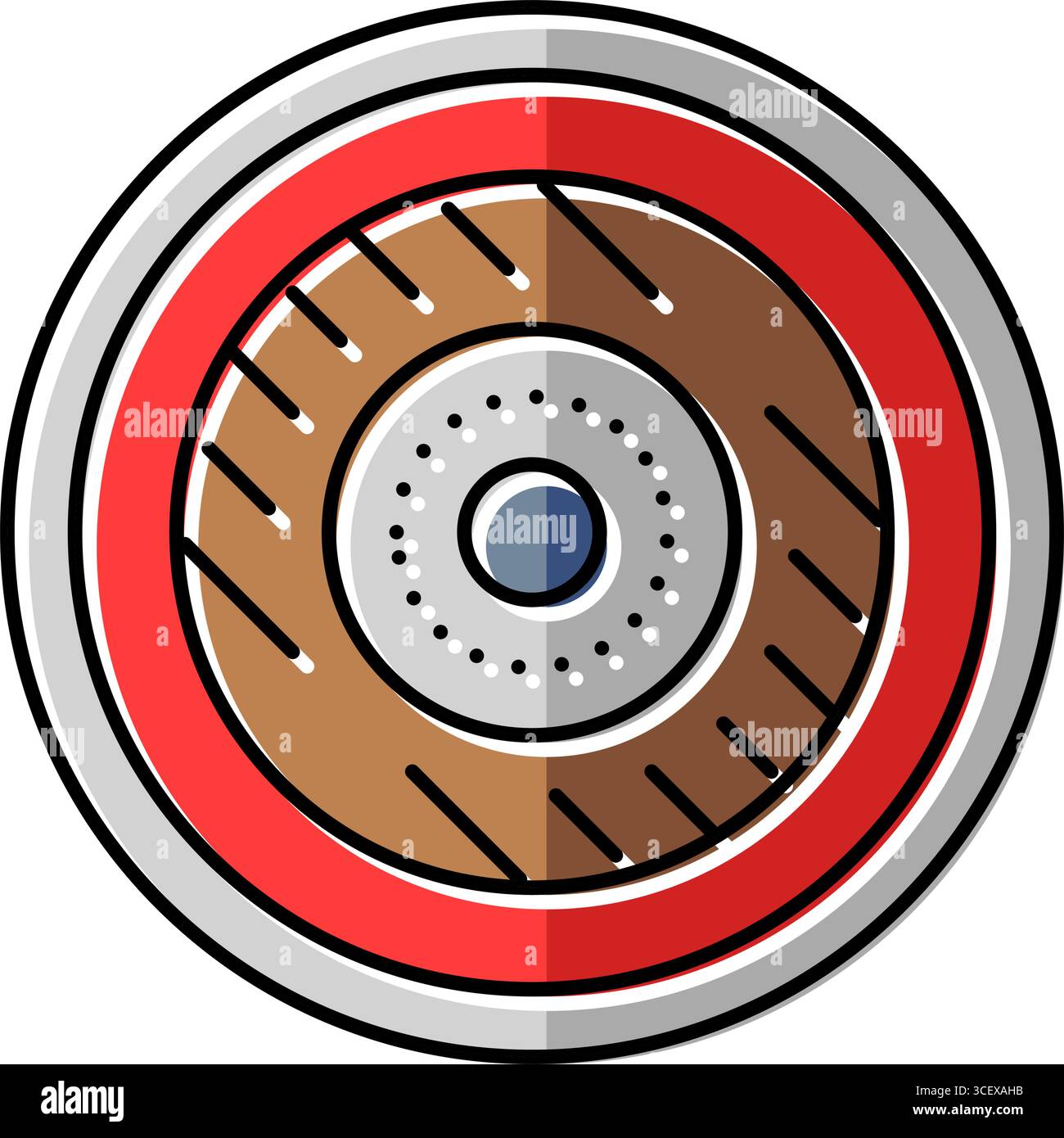 Fess shield hi-res stock photography and images - Alamy