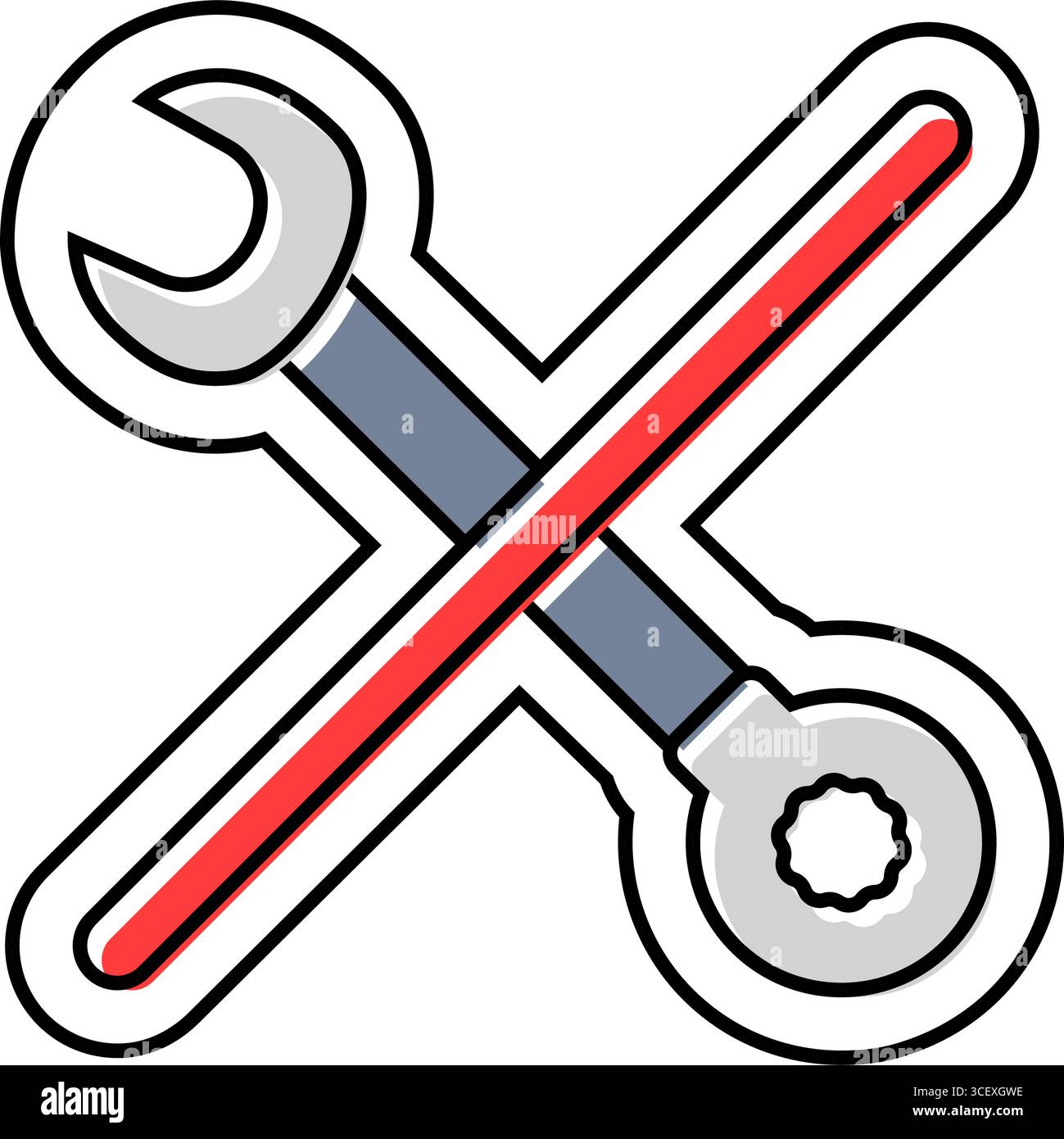 no assembly required color icon vector illustration Stock Vector Image ...